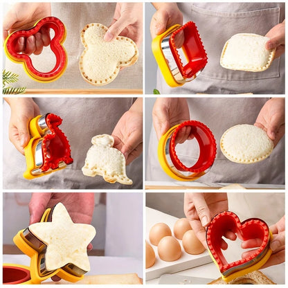 Multi-Purpose Sandwich, Toast & Fruit Shape Cutter