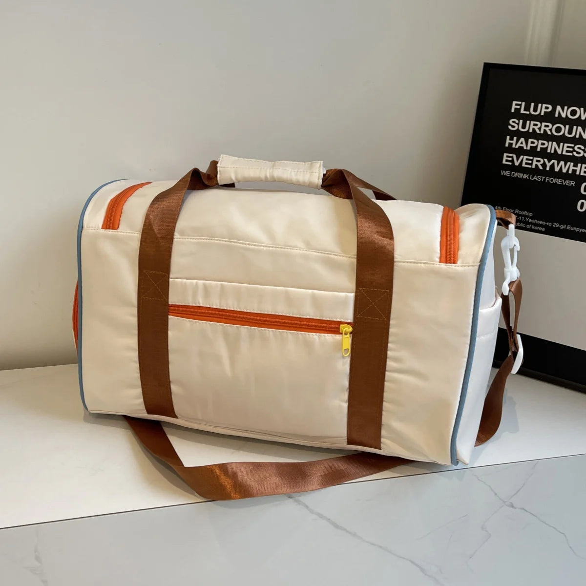 Unisex Nylon Travel Duffle Bag