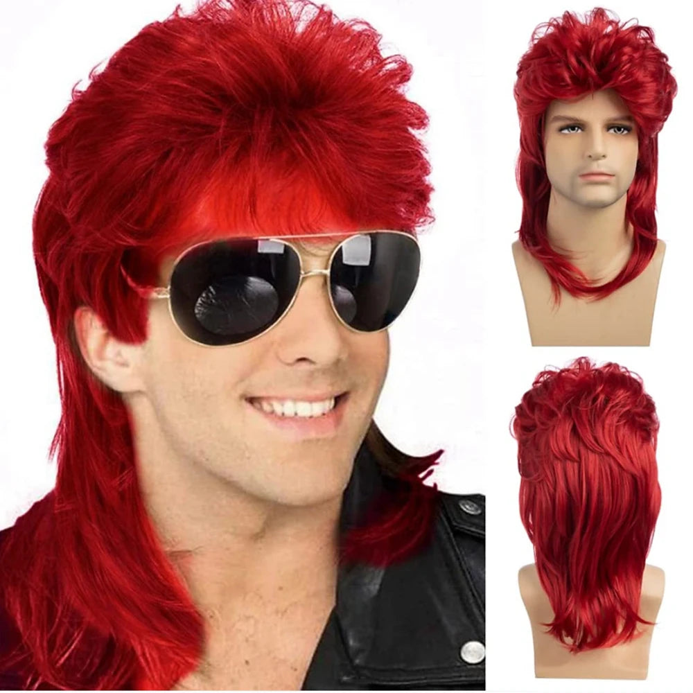 Hairjoy Mens Mullet Wigs