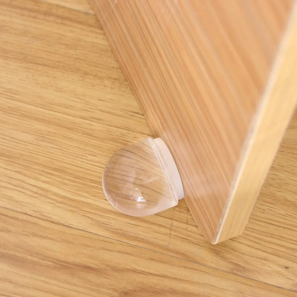 Transparent Self-Adhesive Acrylic Door Stopper