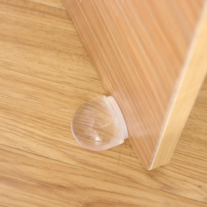 Transparent Self-Adhesive Acrylic Door Stopper