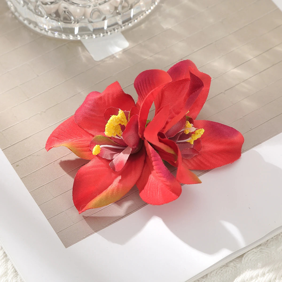 Bohemian Flower Hair Clips