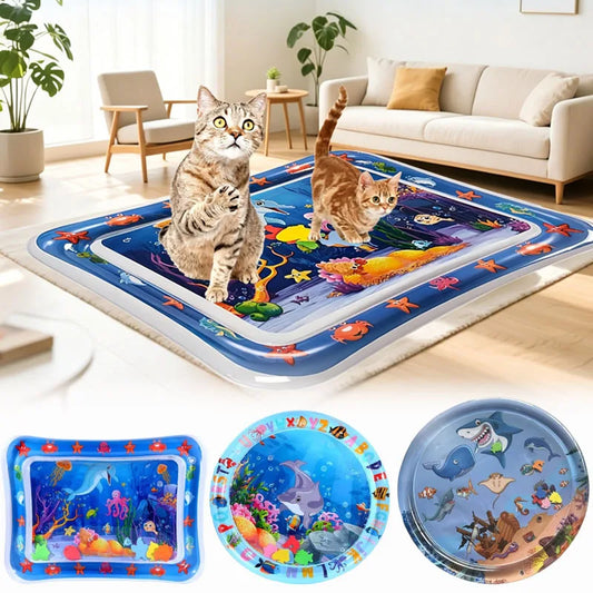 Thickened PVC Water Play Mat for Dogs & Cats