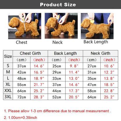 Christmas Dog Dress for Small Dogs & Cats