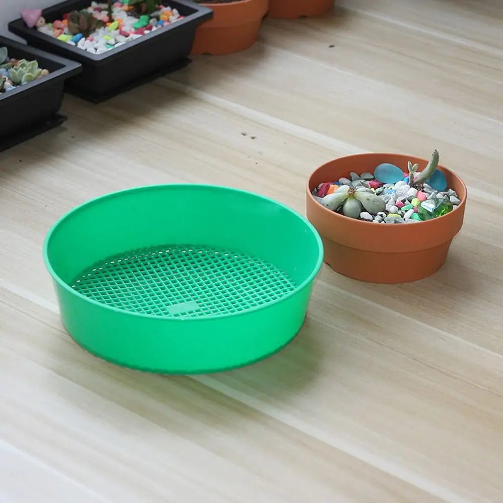 Garden Plastic Soil Sieve