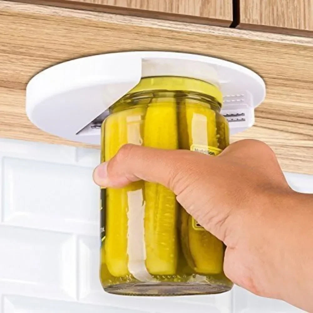 Under-Cabinet Multi-Purpose Jar Opener