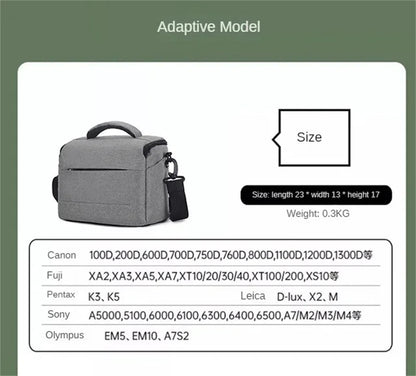 DSLR Camera Shoulder Bag