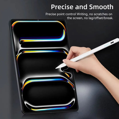 Rechargeable iPad Stylus Pen with Magnetic Attachment
