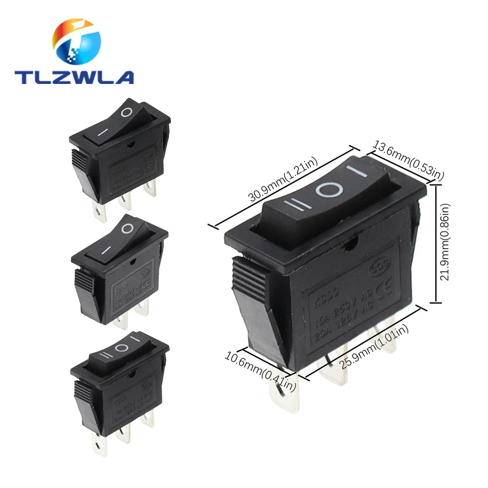 KCD3 Illuminated Rocker Switch