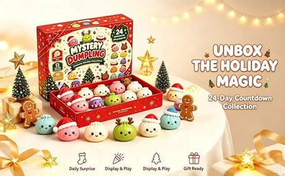 24-Day Christmas Squishy Advent Calendar