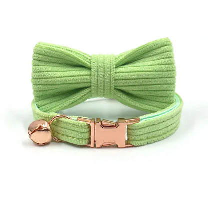 Personalized Cat Collar with ID Tag & Bell