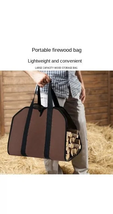 Portable Firewood Carry Bag