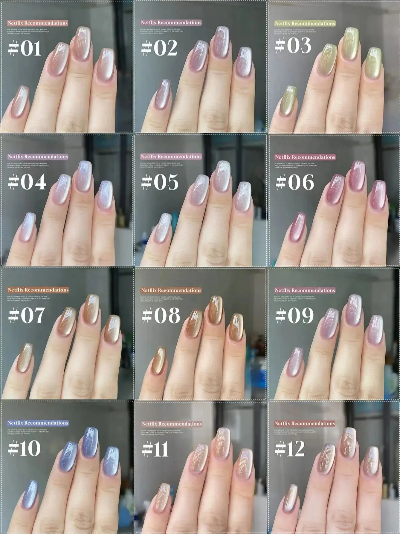 ZH Golden Cat Magnetic Gel Polish