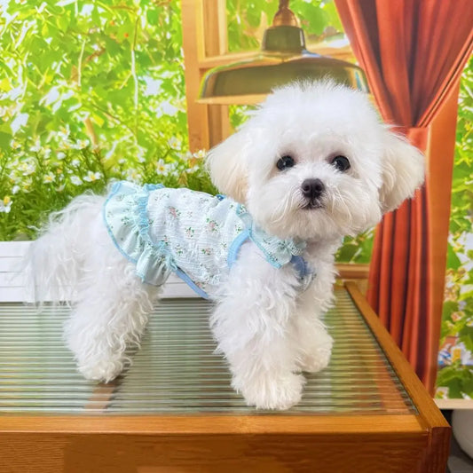 Cute Breathable Dog Summer Dress