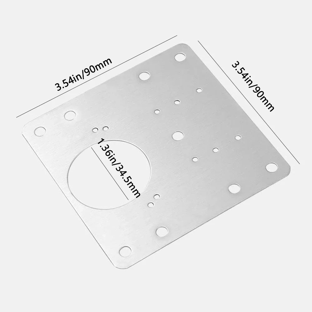 Hinge Repair Mounting Plate