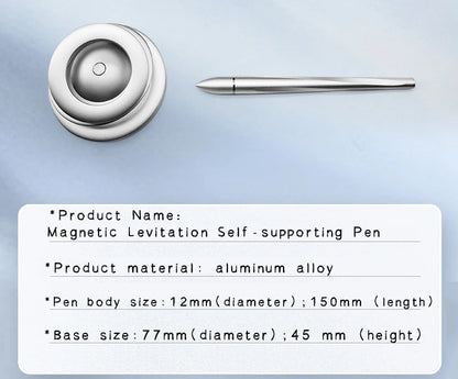 Magnetic Levitating Self-Standing Ballpoint Pen