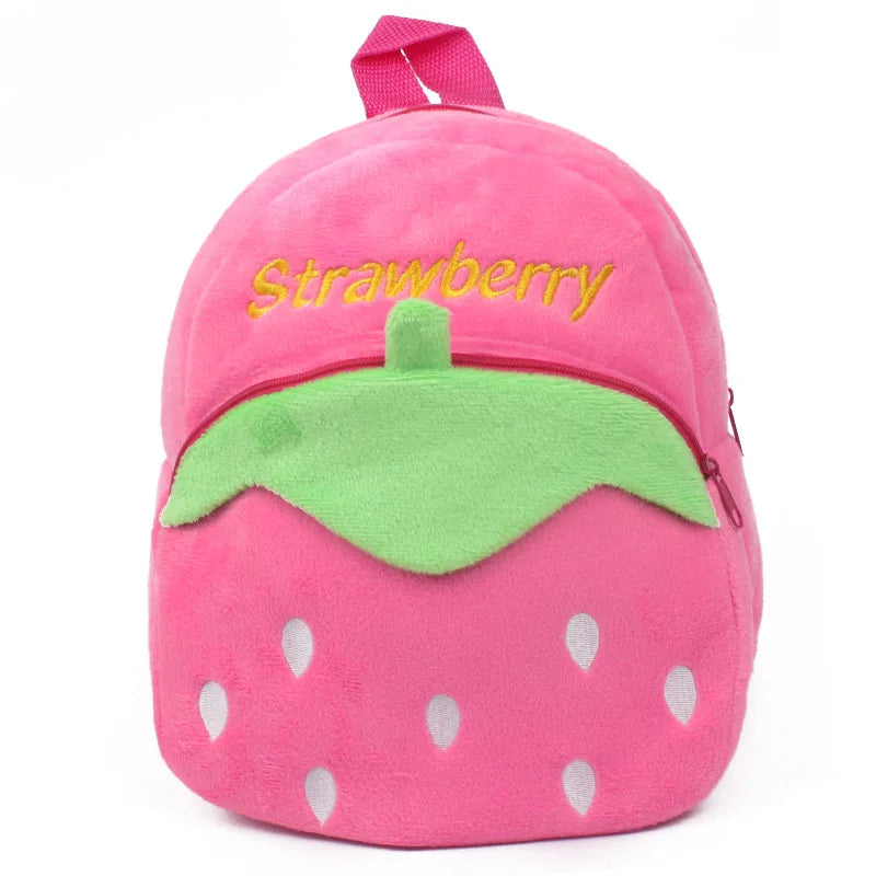 3D Plush Animal Kids Backpack for Kindergarten