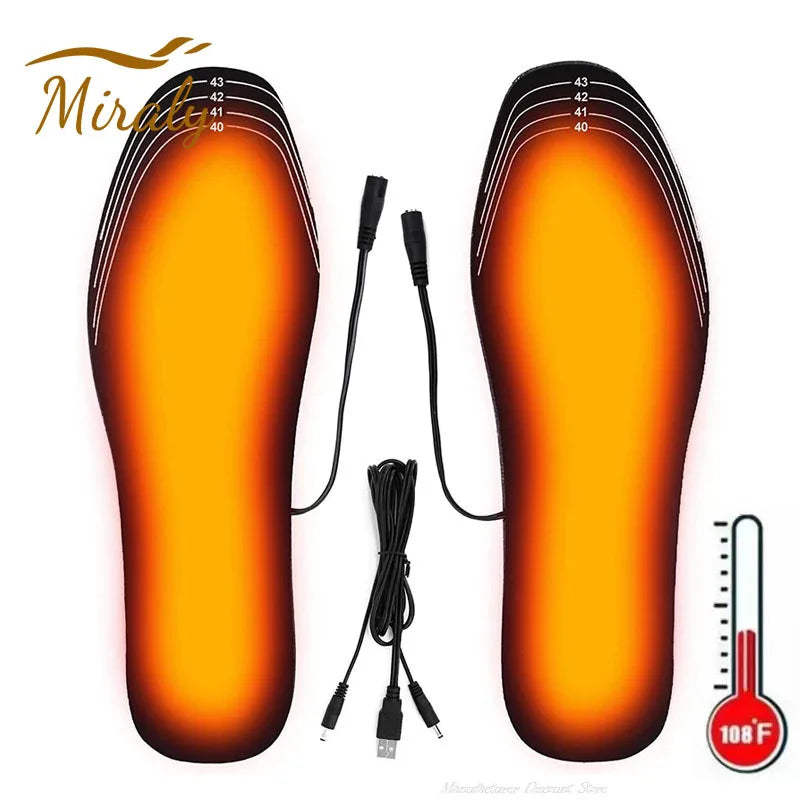 USB Heated Shoe Insoles
