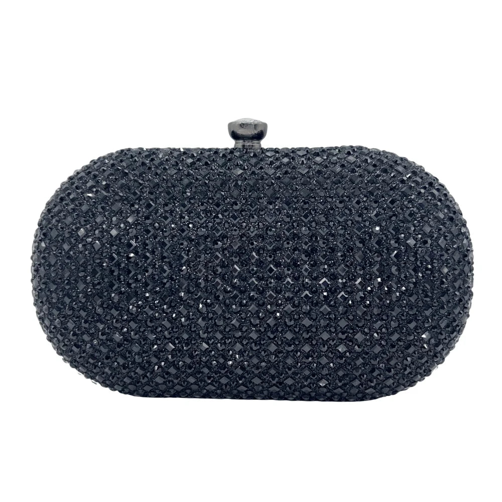 Luxury Rhinestone Evening Clutch Bag