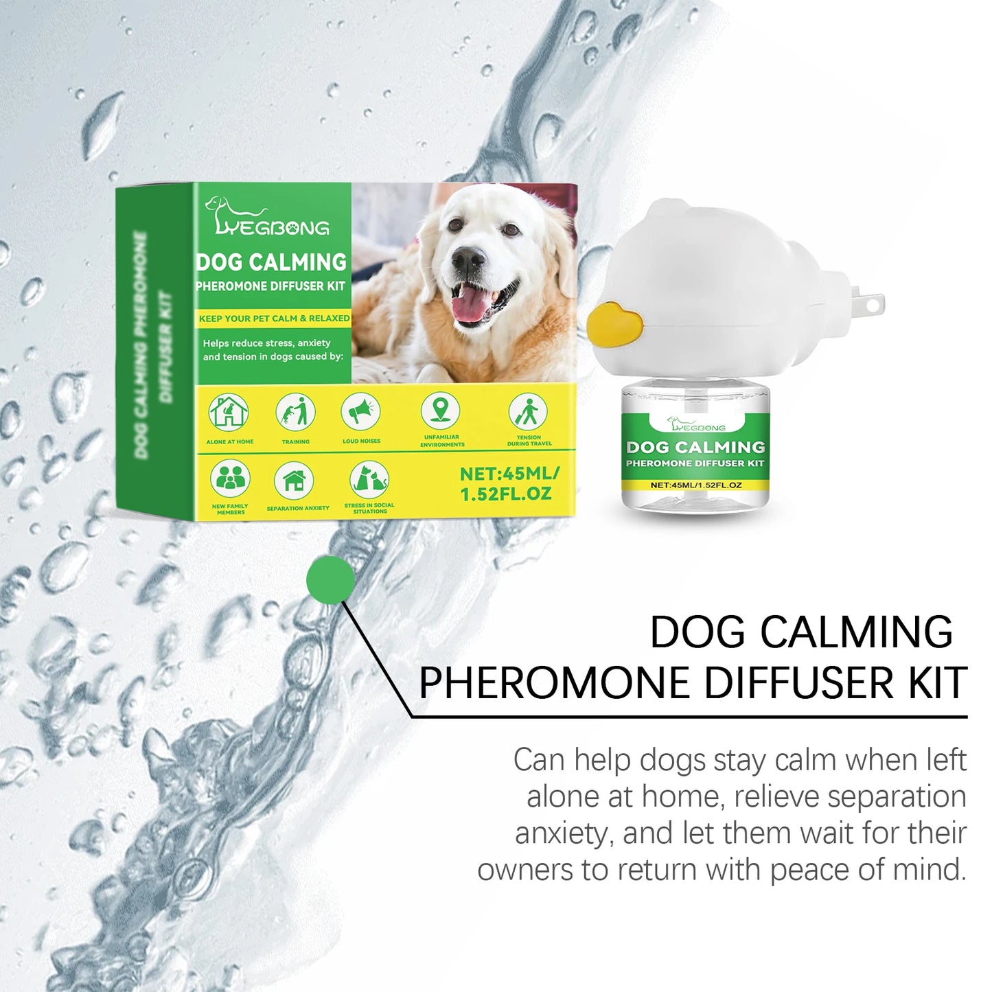 Dog Calming Diffuser Set for Home Use