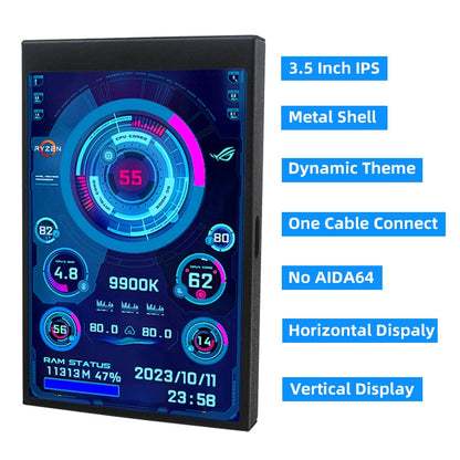 3.5” USB Type-C Secondary System Monitor