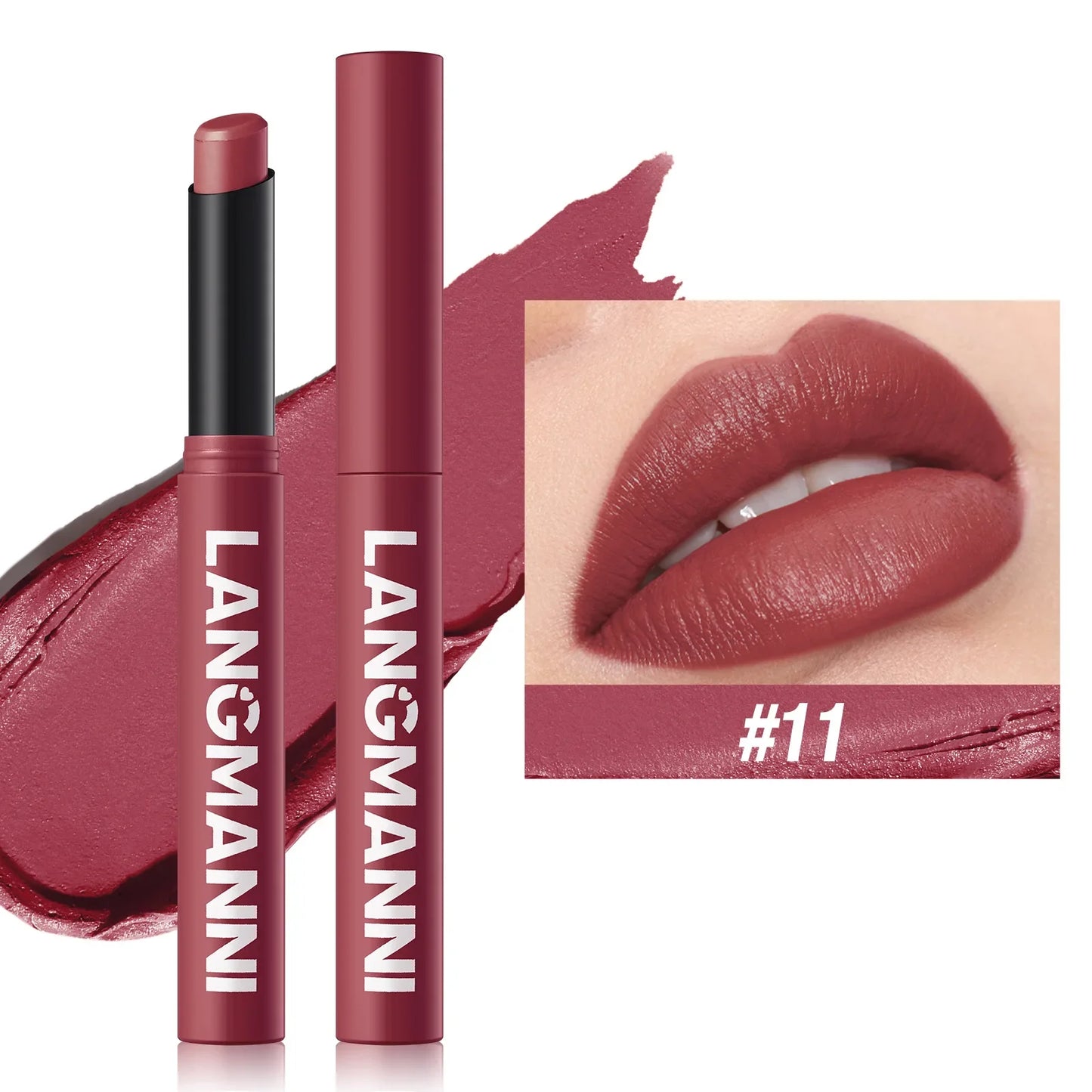 Rotating Velvet Matte Lipstick Pencil