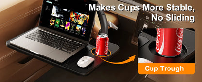 Car Steering Wheel Laptop Desk Tray