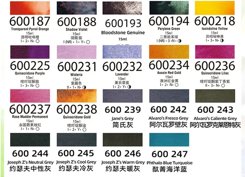 Professional Watercolour Paint Tube