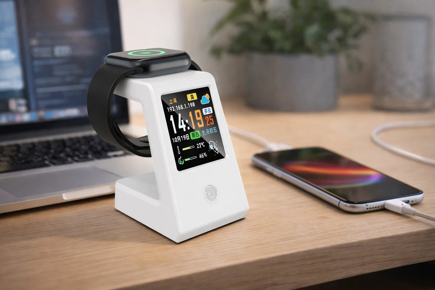 Smart WiFi Weather Station Clock