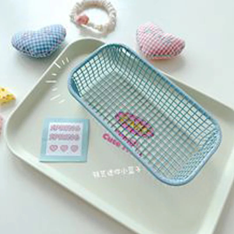Metal Wire Desktop Storage Basket