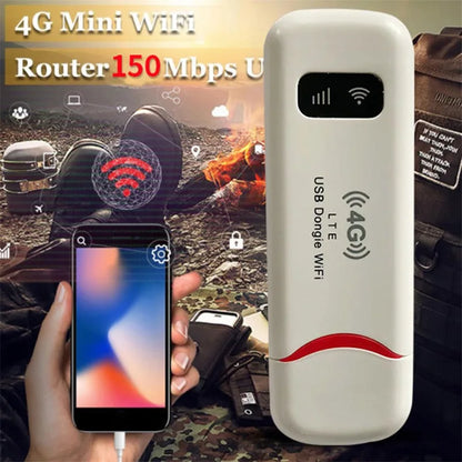 Portable 150Mbps SIM Card Mobile Broadband Adapter