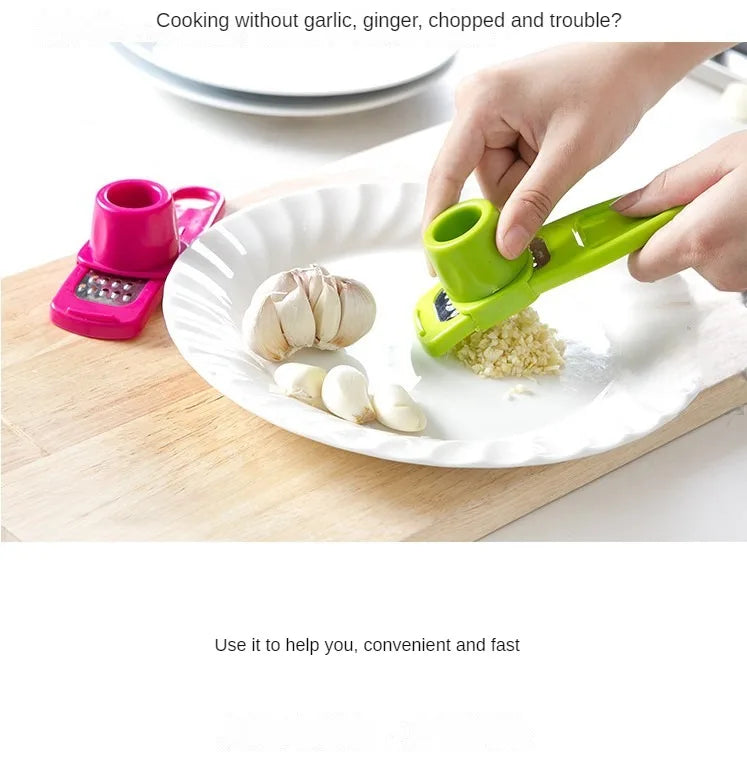 Mini Garlic Press & Grinder