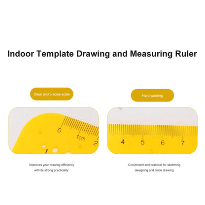 Circle Template Drawing Ruler