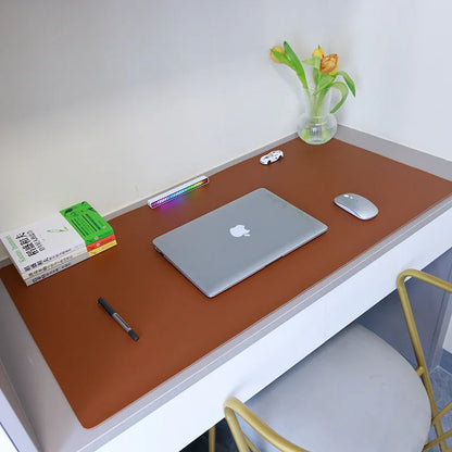 Large Waterproof Leather Desk Pad