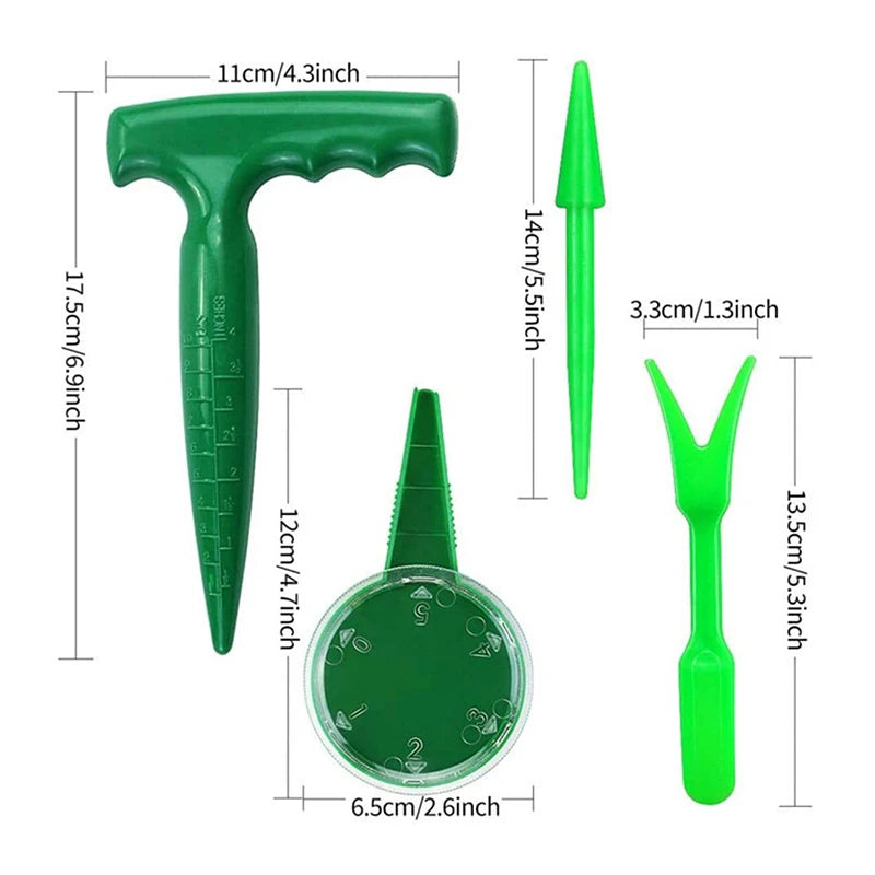 4Pcs Garden Seeder