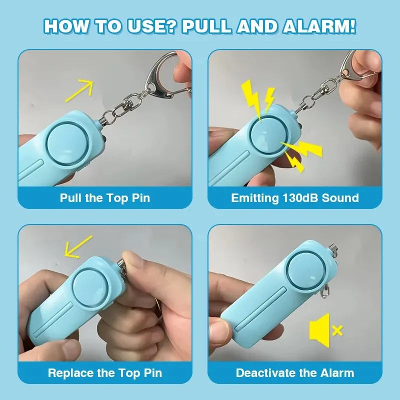 Practical Household Accessory – Personal Security Emergency Alarm