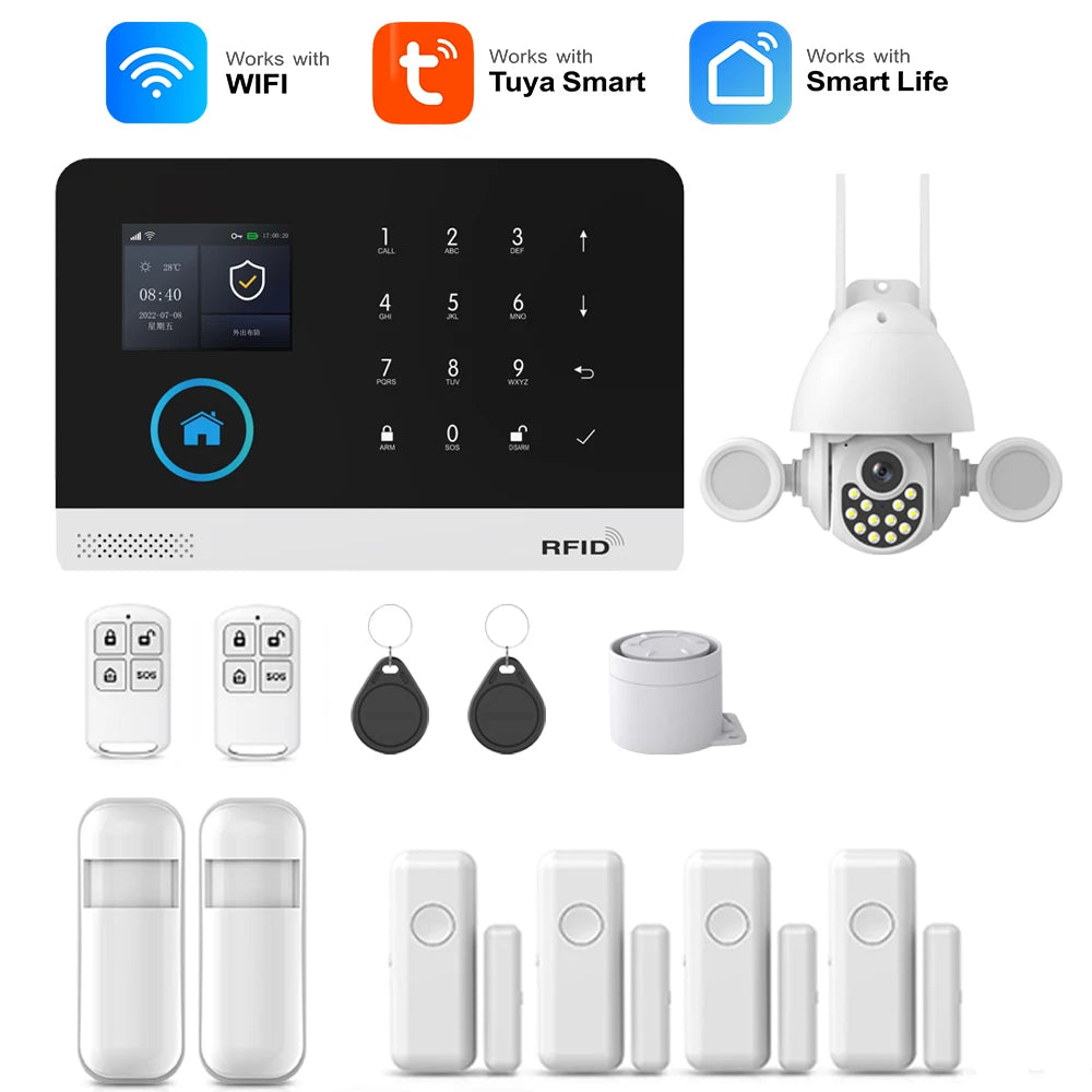 WiFi & GSM Security Alarm Kit