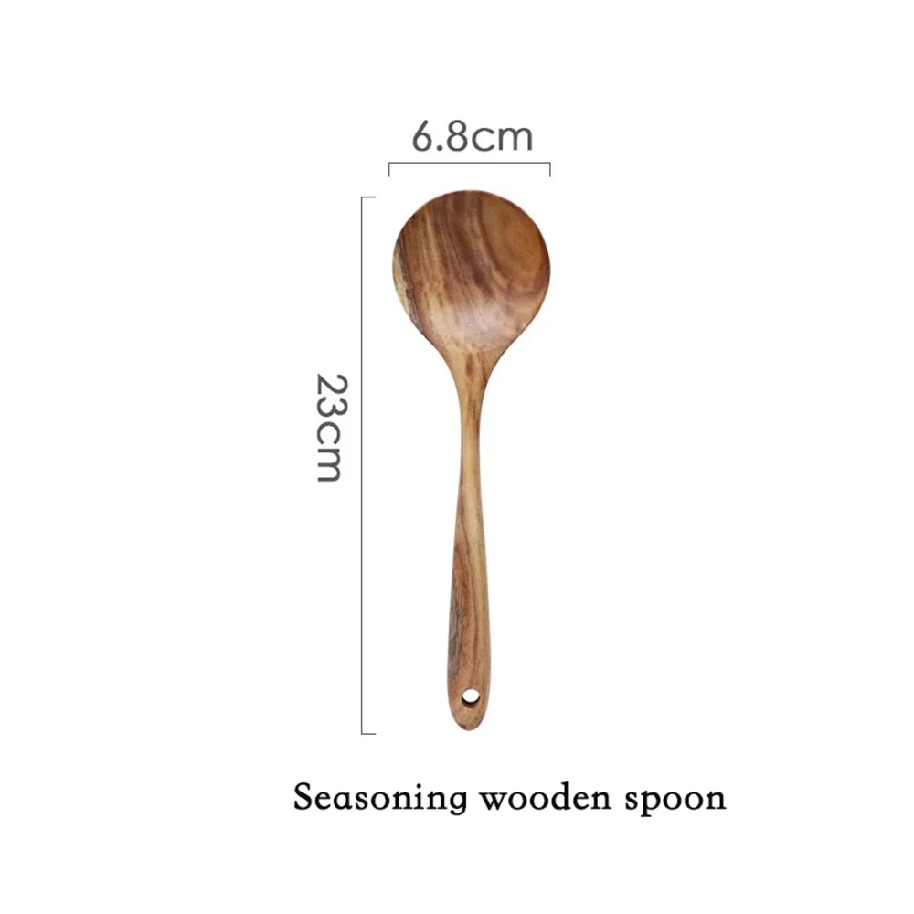 Wooden Kitchen Utensil Set