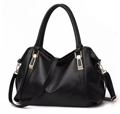 Large Capacity PU Leather Shoulder Tote Bag