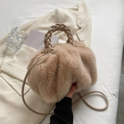 Plush Cloud Crossbody Handbag