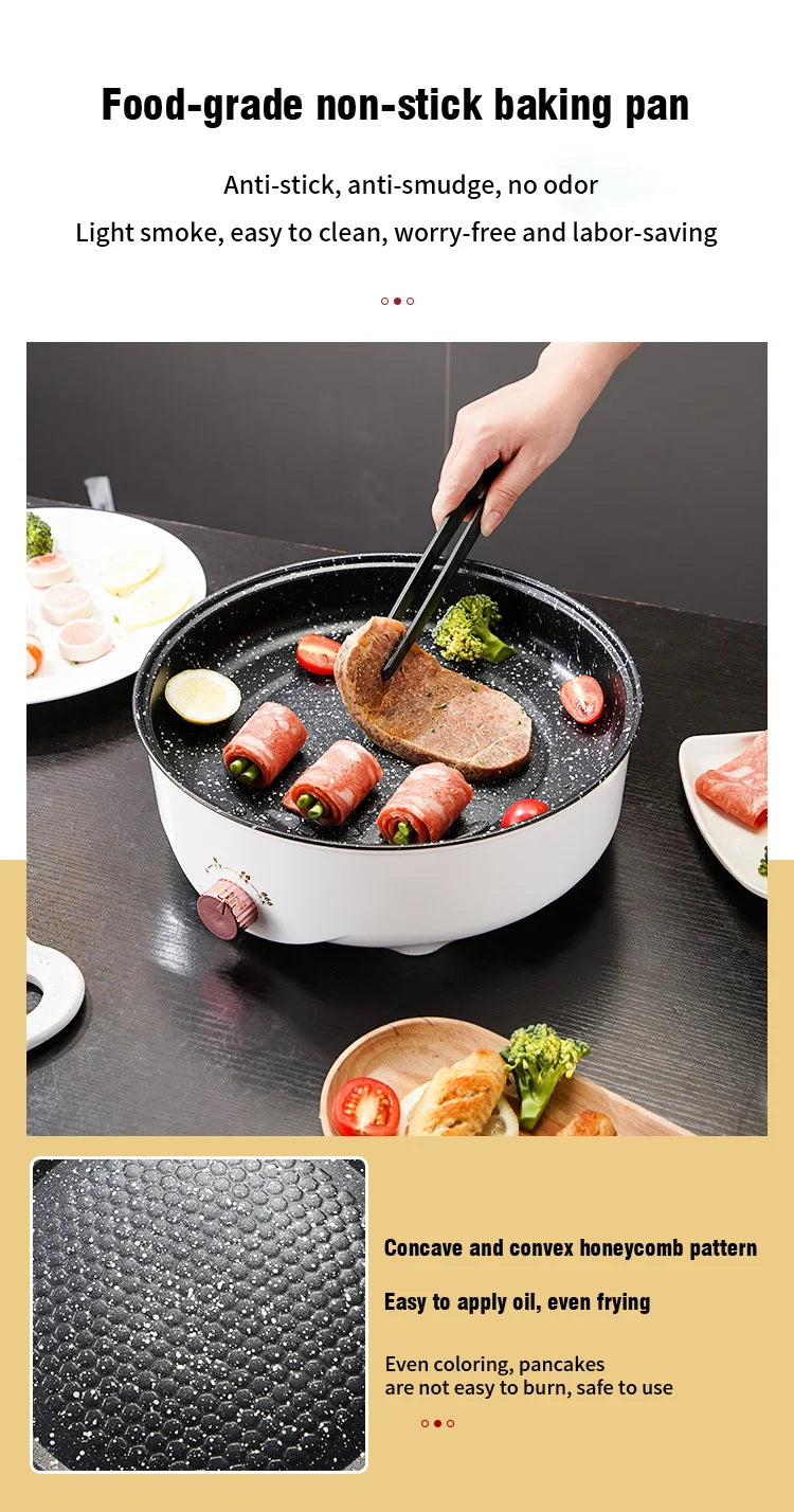 Electric Multi-Cooker Frying Pan