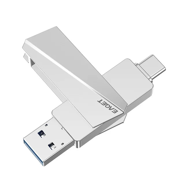 Eaget Dual USB-C & USB 3.2 Flash Drive