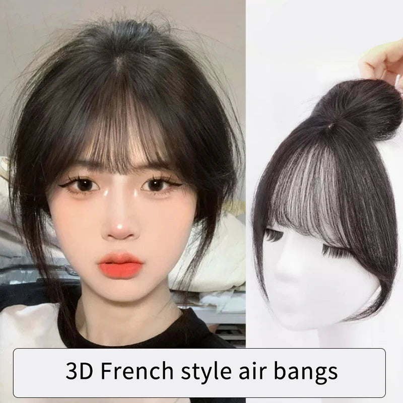 Synthetic Hair Bangs Extension