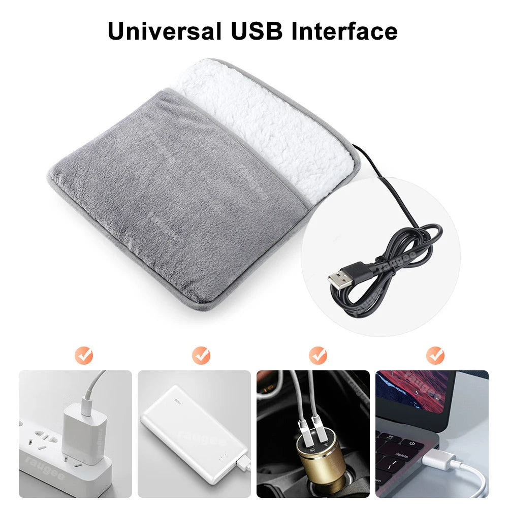 Soft Heated Foot Warmer Mat