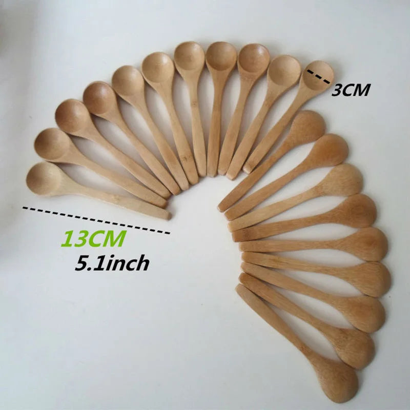Wooden Honey Spoon Set