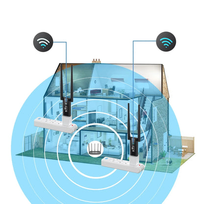 Wireless 300Mbps USB WiFi Range Extender