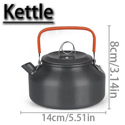 Camping Cookware Kit for Hiking, Picnic & Outdoor Cooking