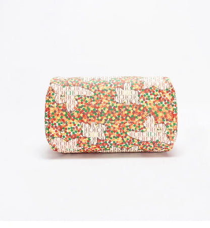 Floral Print Large Capacity Tote Handbag