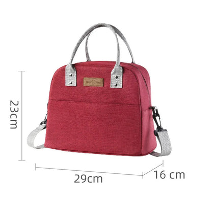 Insulated Tote Cooler Lunch Bag