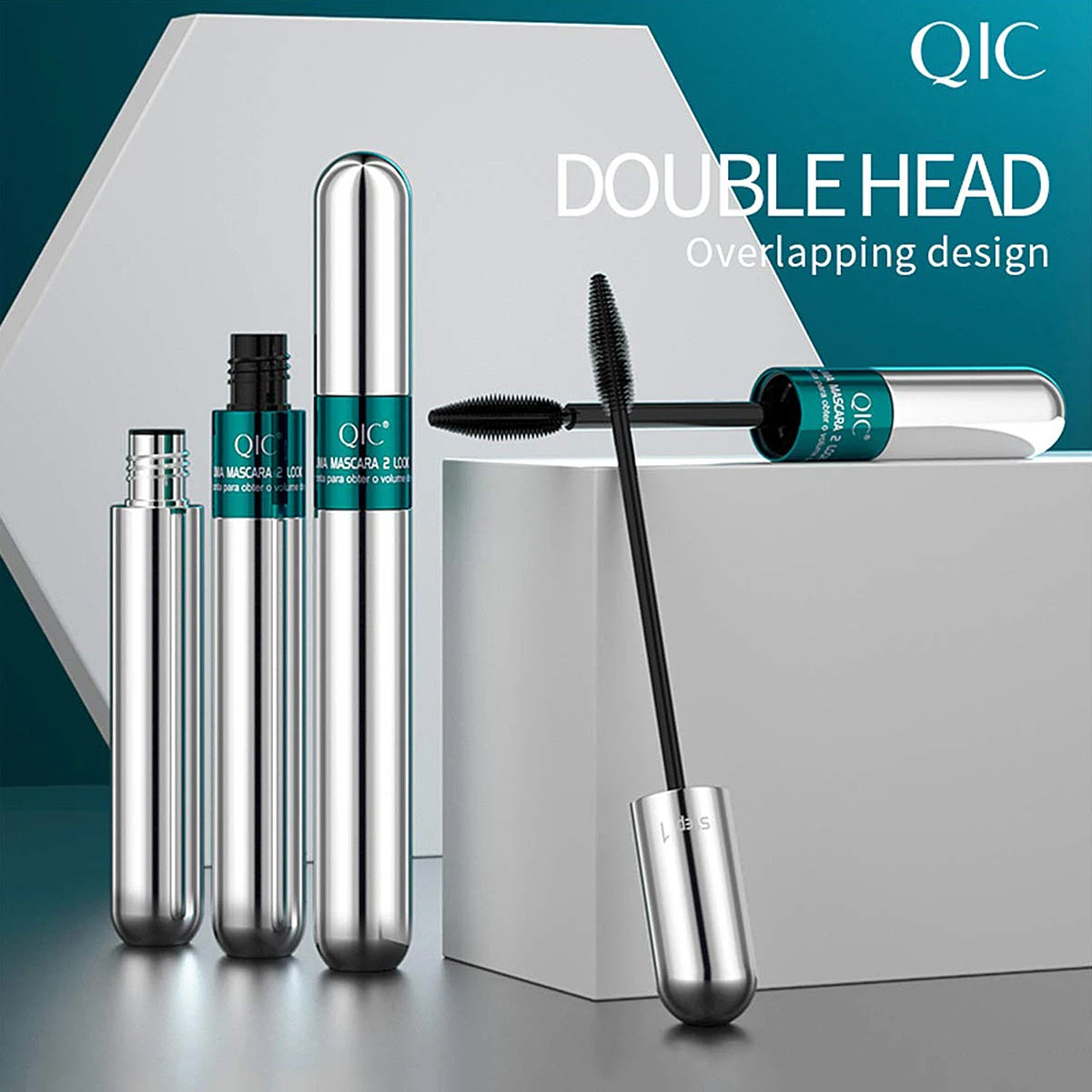 Double In-One Waterproof Lengthening Mascara